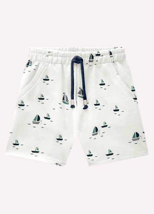 Milon - Conjunto Infantil Menino Barquinho Verde 2