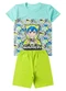 Select - Conjunto Infantil Menino Básico Curto Verde - variação: Azul