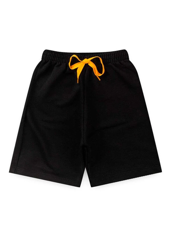 Rosa Azul - Conjunto Infantil Menino Básico Kangulu Preto 3