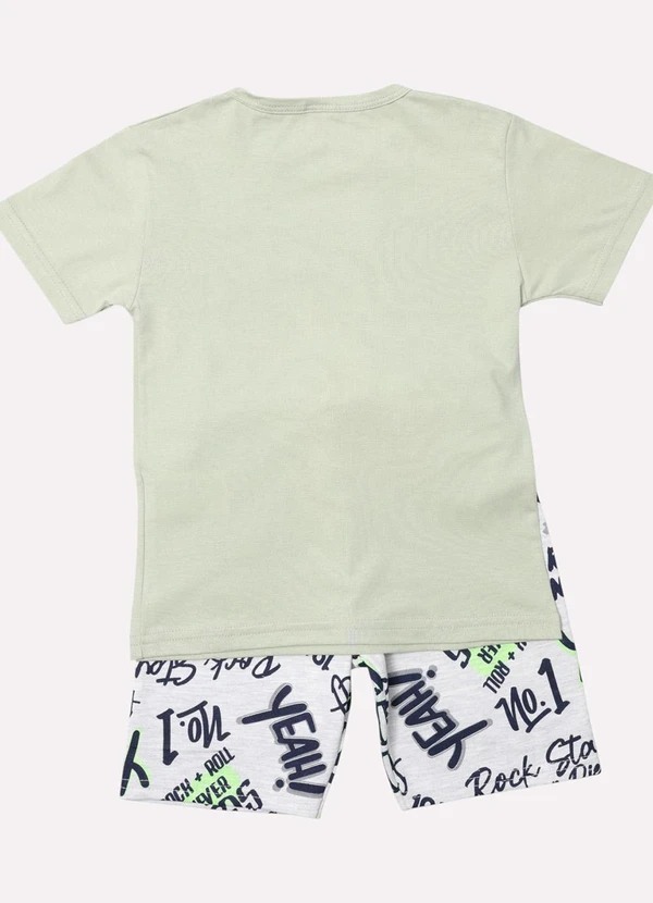 Kyly - Conjunto Infantil Menino Basquete Verde 3