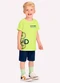 Kyly - Conjunto Infantil Menino Bicicleta Cinza - variação: Amarelo