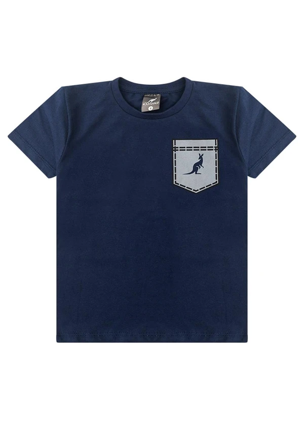 Rosa Azul - Conjunto Infantil Menino Bolso Kangulu Azul 3