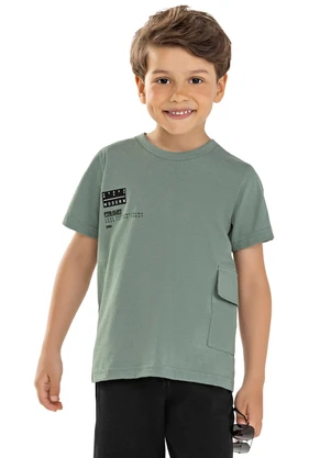 Colorittá - Conjunto Infantil Menino Bolso Lapela Verde - COLORITTÁ