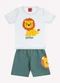 Kyly - Conjunto Infantil Menino Bordado Cinza - variação: Branco