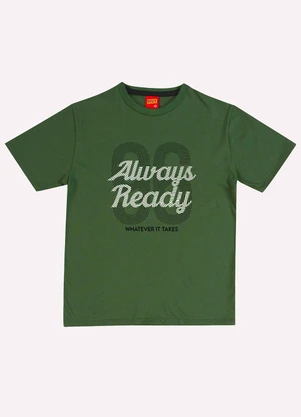 Kyly - Conjunto Infantil Menino Bordado Verde - KYLY