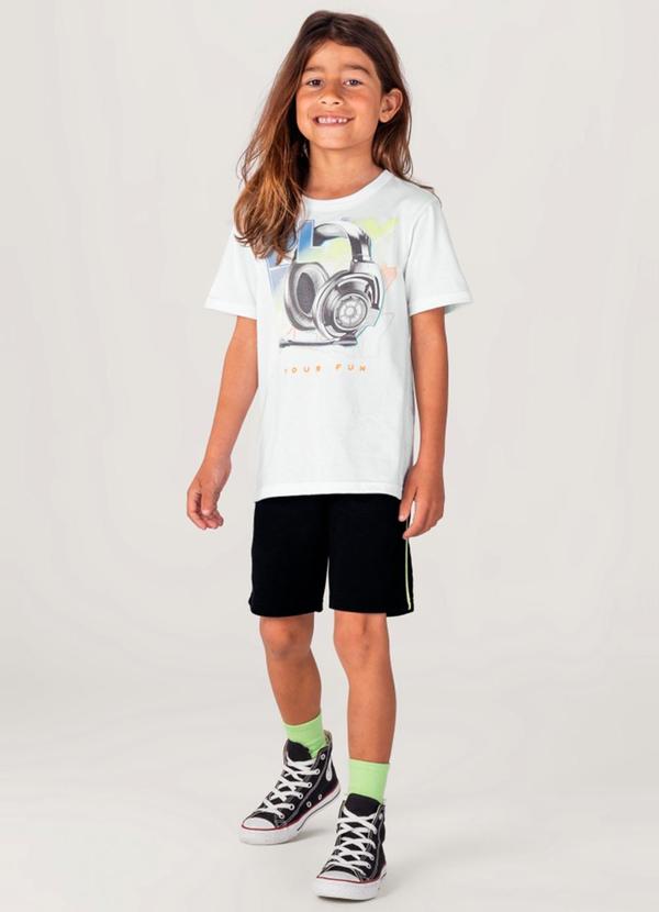 Brandili - Conjunto Infantil Menino Branco