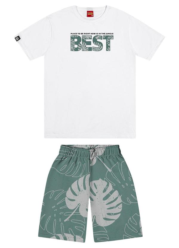 Kyly - Conjunto Infantil Menino Branco