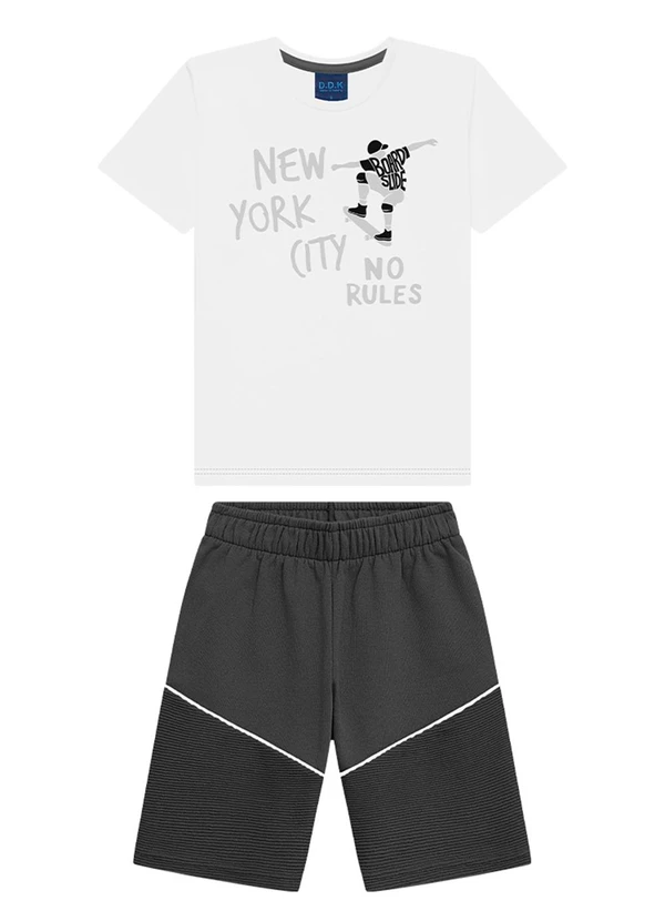 Ddk - Conjunto Infantil Menino Branco
