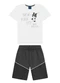 Ddk - Conjunto Infantil Menino Branco - variação: Branco