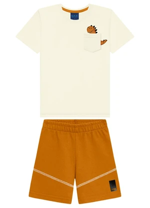 Ddk - Conjunto Infantil Menino Branco - DDK