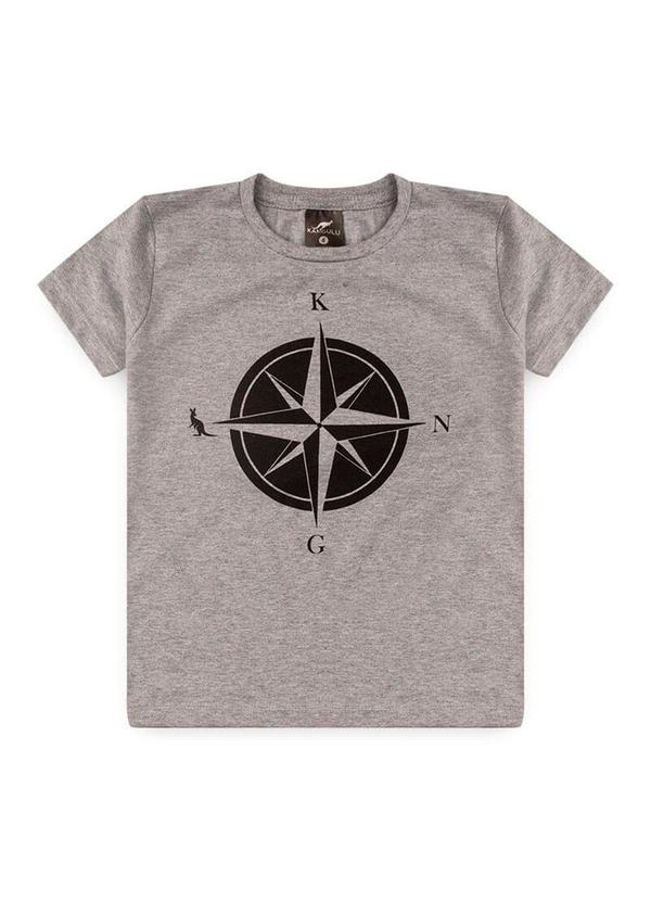 Rosa Azul - Conjunto Infantil Menino Bússola Kangulu Cinza 2