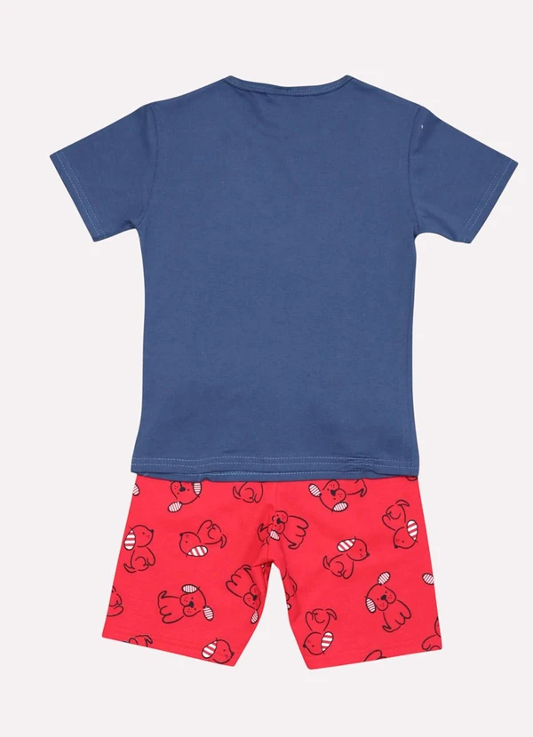 Kyly - Conjunto Infantil Menino Cachorrinho Azul 3