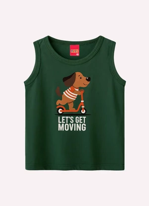 Kyly - Conjunto Infantil Menino Cachorrinho Laranja - KYLY