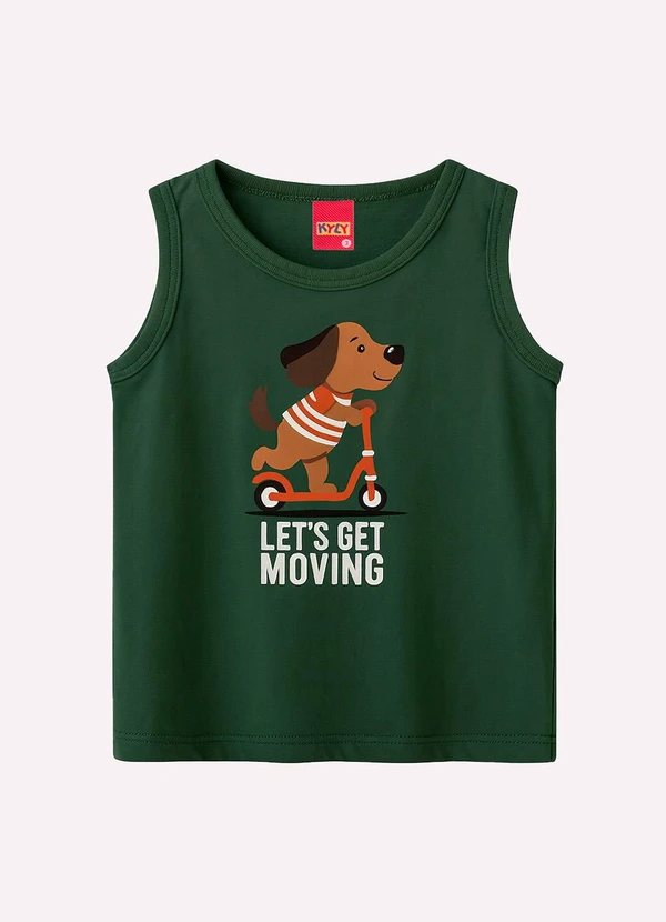 Kyly - Conjunto Infantil Menino Cachorrinho Laranja 2