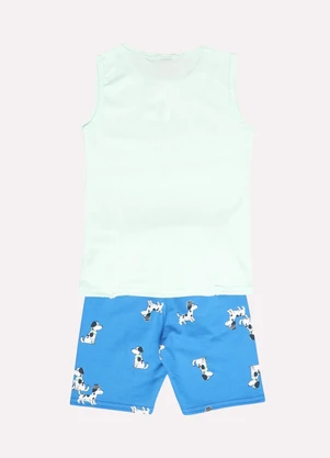 Kyly - Conjunto Infantil Menino Cachorrinho Verde - KYLY