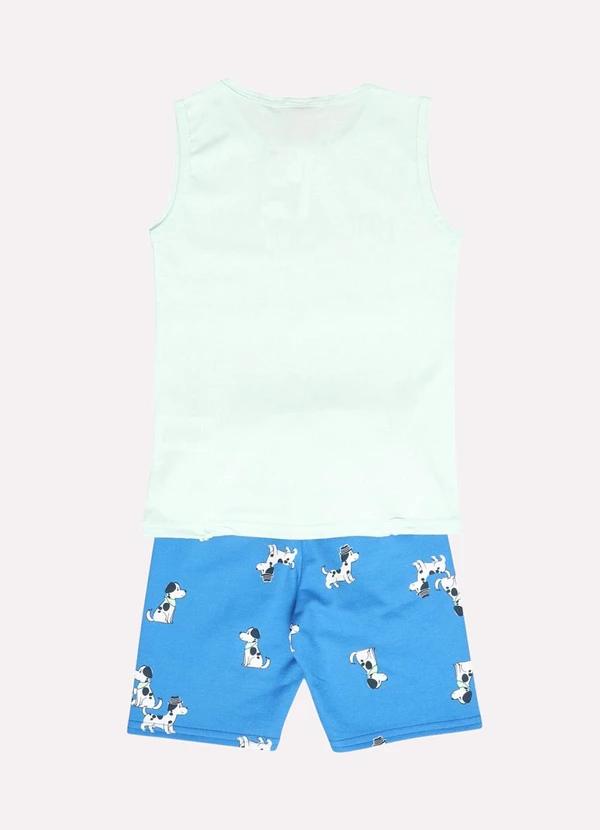 Kyly - Conjunto Infantil Menino Cachorrinho Verde 2