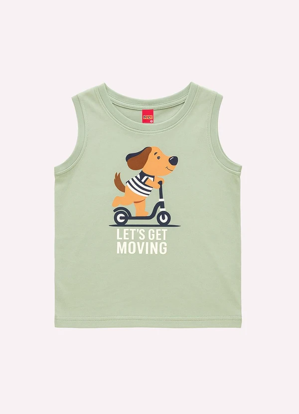 Kyly - Conjunto Infantil Menino Cachorrinho Verde 2