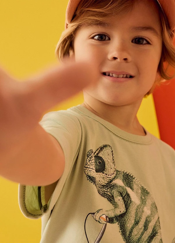 Kyly - Conjunto Infantil Menino Camaleão Verde 2