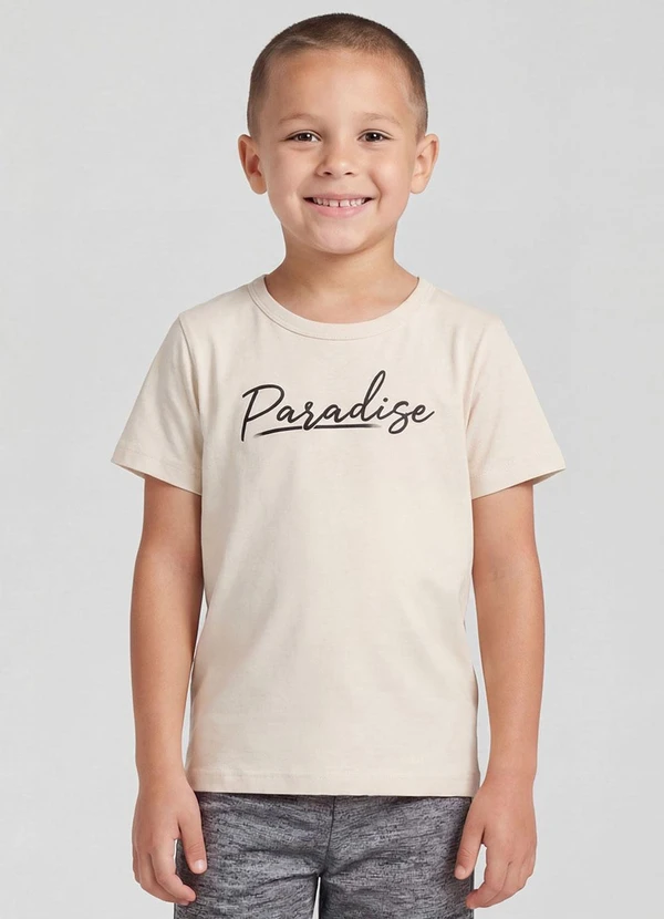 Select - Conjunto Infantil Menino Camiseta e Bermuda Bege 3