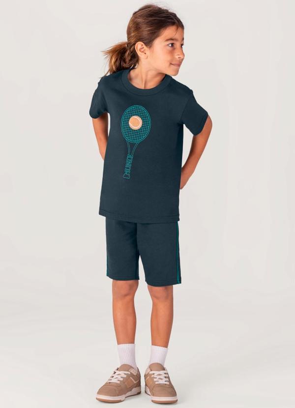 Brandili Mundi - Conjunto Infantil Menino Cinza