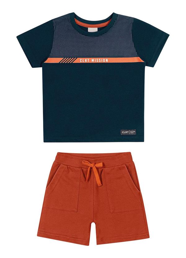 Colorittá - Conjunto Infantil Menino Clrt Mission Colorittá Azul