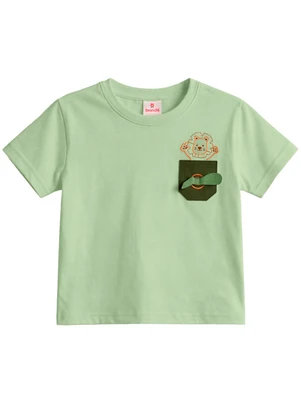 Brandili - Conjunto Infantil Menino com Bordado de Leão - BRANDILI