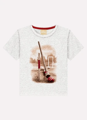Conjunto Infantil Menino Croquet Milon (Cinza) - MILON