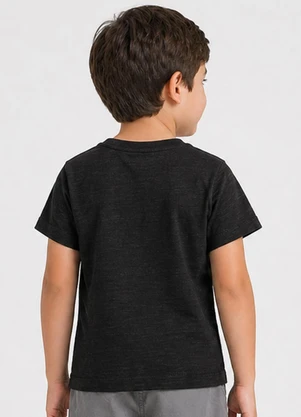Select - Conjunto Infantil Menino Curto Meia Malha Preto - SELECT
