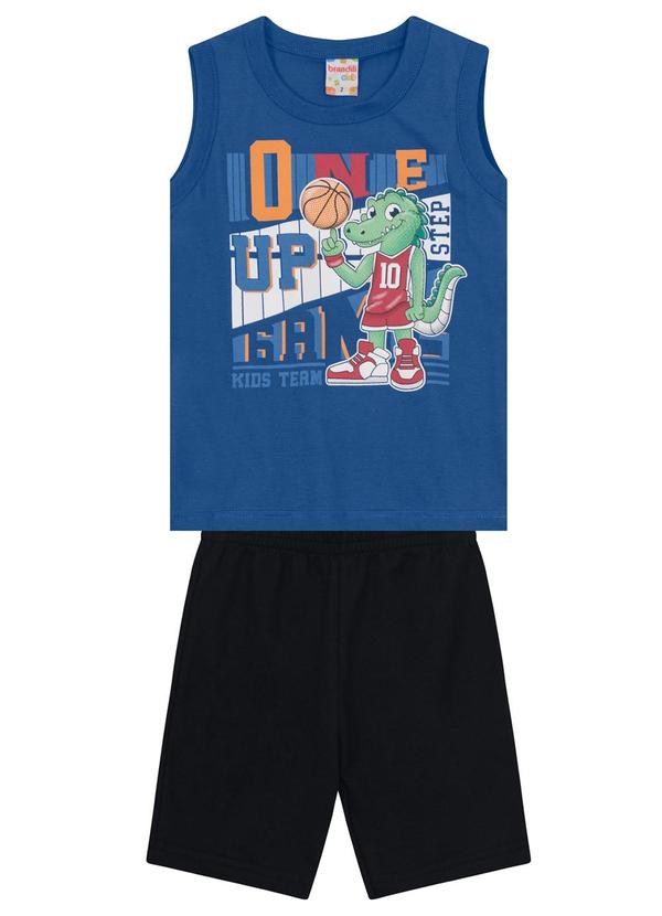 Brandili - Conjunto Infantil Menino de Jacaré Azul 2