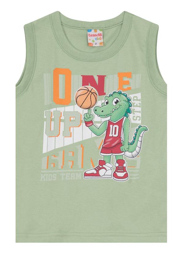 Brandili - Conjunto Infantil Menino de Jacaré Verde 2