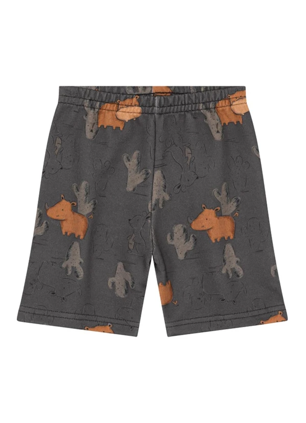 Brandili - Conjunto Infantil Menino de Rinoceronte Marrom 2