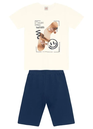 Brandili - Conjunto Infantil Menino de Skate em Gel Natural - BRANDILI