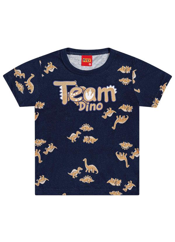Kyly - Conjunto Infantil Menino Dinossauro Azul Marinho 3