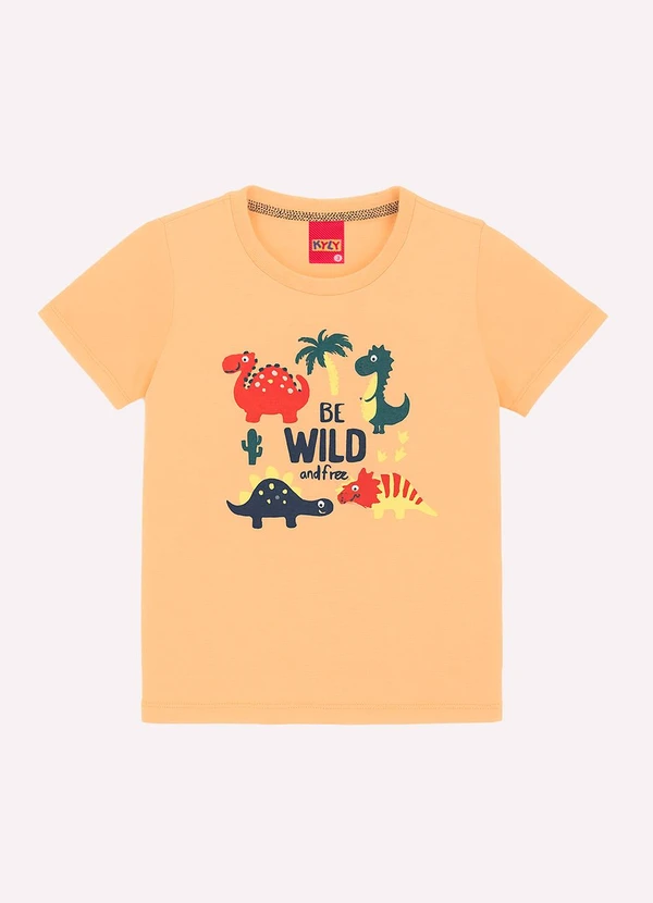 Kyly - Conjunto Infantil Menino Dinossauro Laranja 2
