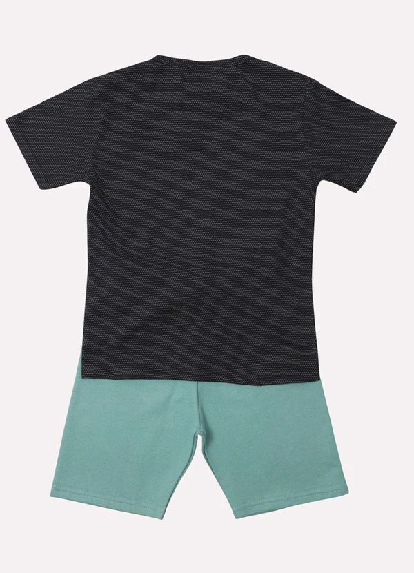 Kyly - Conjunto Infantil Menino Dinossauro Preto 3