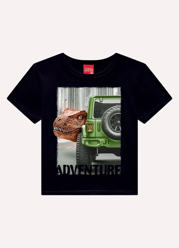 Kyly - Conjunto Infantil Menino Dinossauro Preto 3