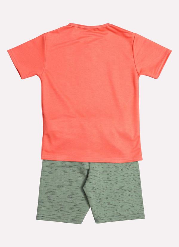 Kyly - Conjunto Infantil Menino Dinossauro Laranja 3