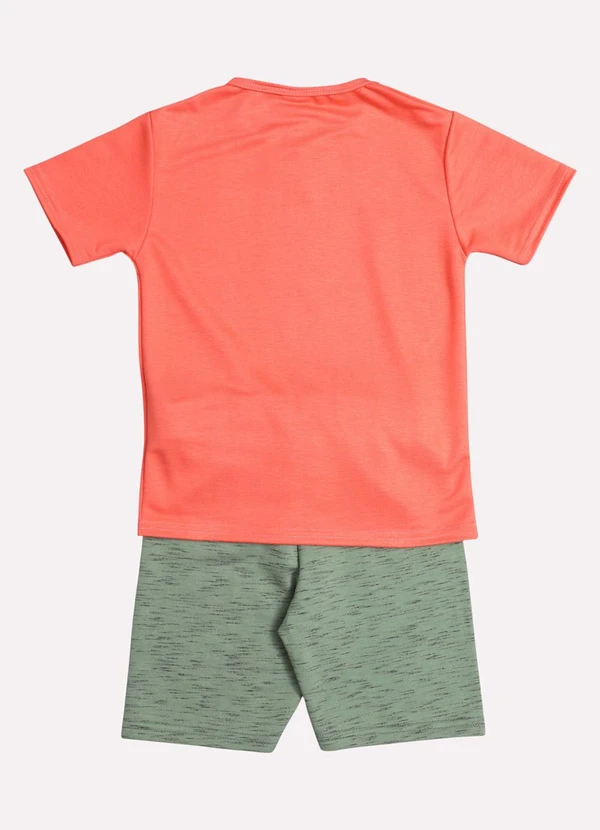 Kyly - Conjunto Infantil Menino Dinossauro Laranja 3