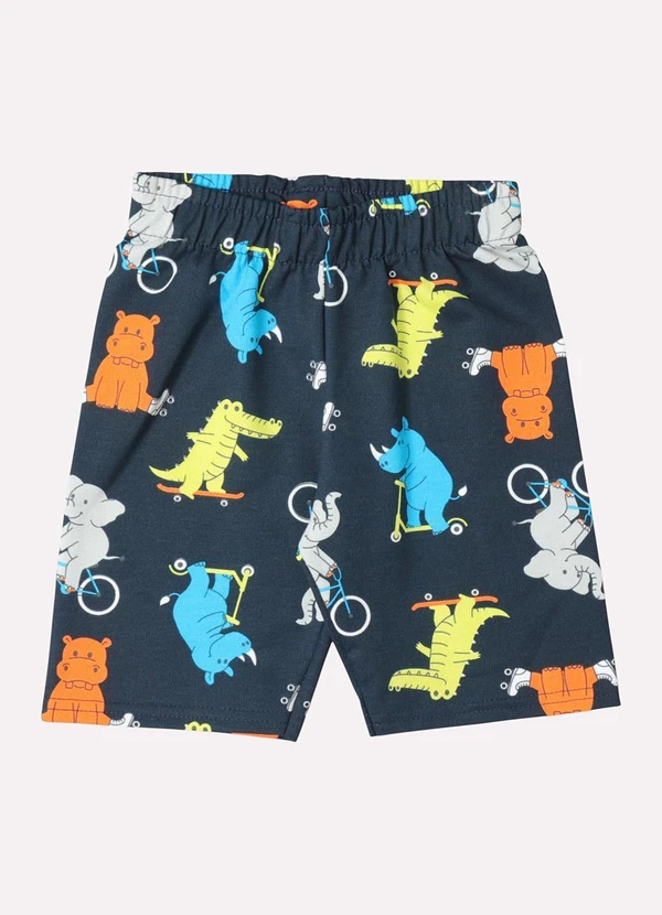 Kyly - Conjunto Infantil Menino Elefante Azul 4