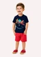 Kyly - Conjunto Infantil Menino em Algodão Azul Marinho - variação: Azul Marinho