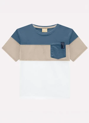 Milon - Conjunto Infantil Menino em Algodão Azul - MILON