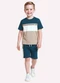 Kyly - Conjunto Infantil Menino em Algodão Azul - variação: Azul