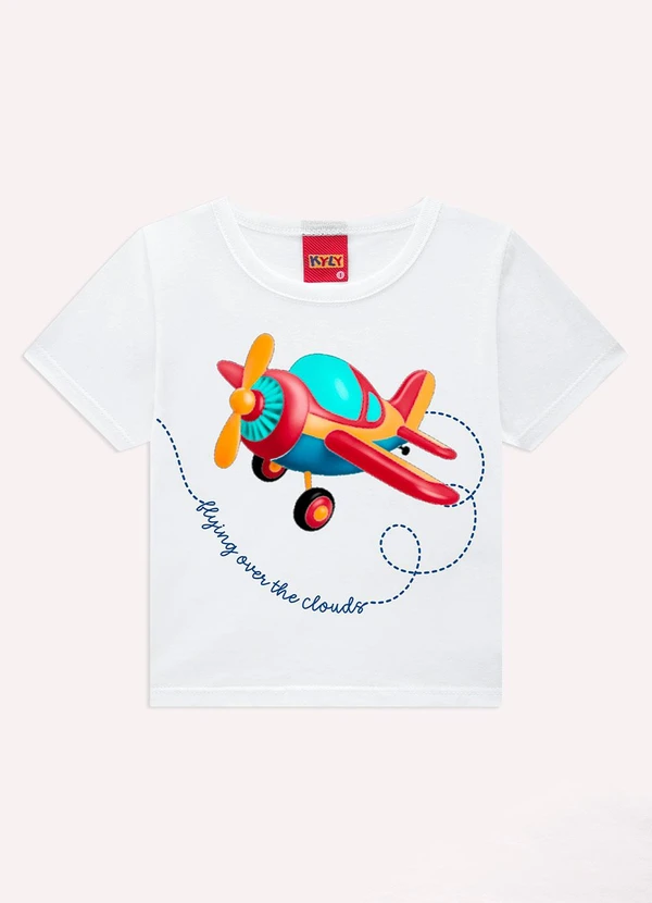 Kyly - Conjunto Infantil Menino em Algodão Branco 2