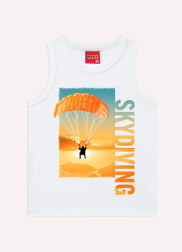 Kyly - Conjunto Infantil Menino em Algodão Branco 2