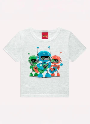 Kyly - Conjunto Infantil Menino em Algodão Cinza - KYLY
