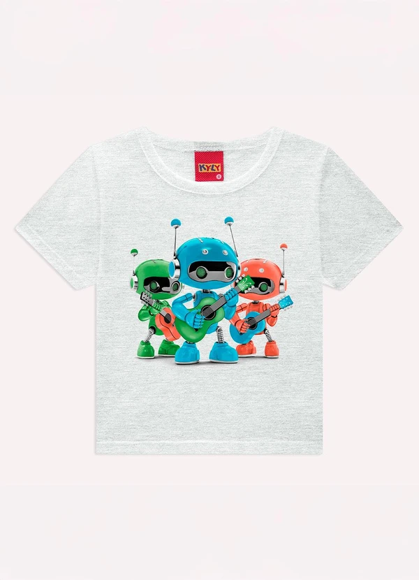 Kyly - Conjunto Infantil Menino em Algodão Cinza 2