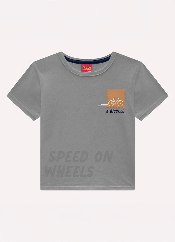 Kyly - Conjunto Infantil Menino em Algodão Cinza 2