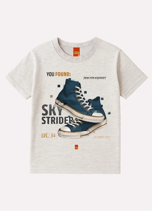 Kyly - Conjunto Infantil Menino em Algodão Cinza - KYLY