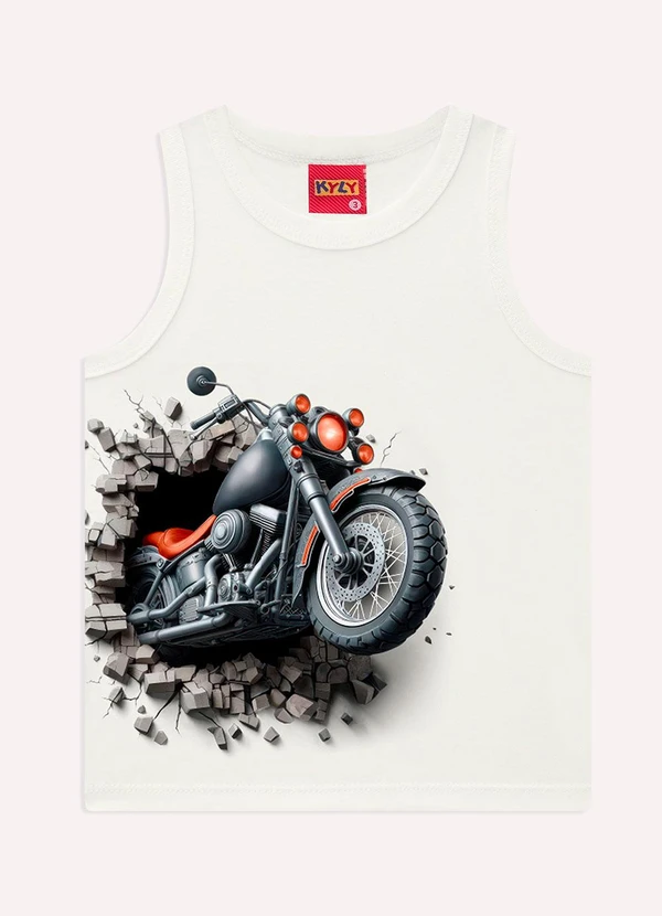 Kyly - Conjunto Infantil Menino em Algodão Off White 2