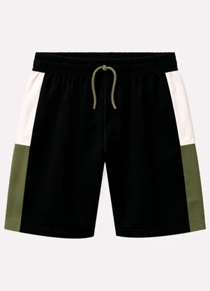 Kyly - Conjunto Infantil Menino em Algodão Preto - KYLY